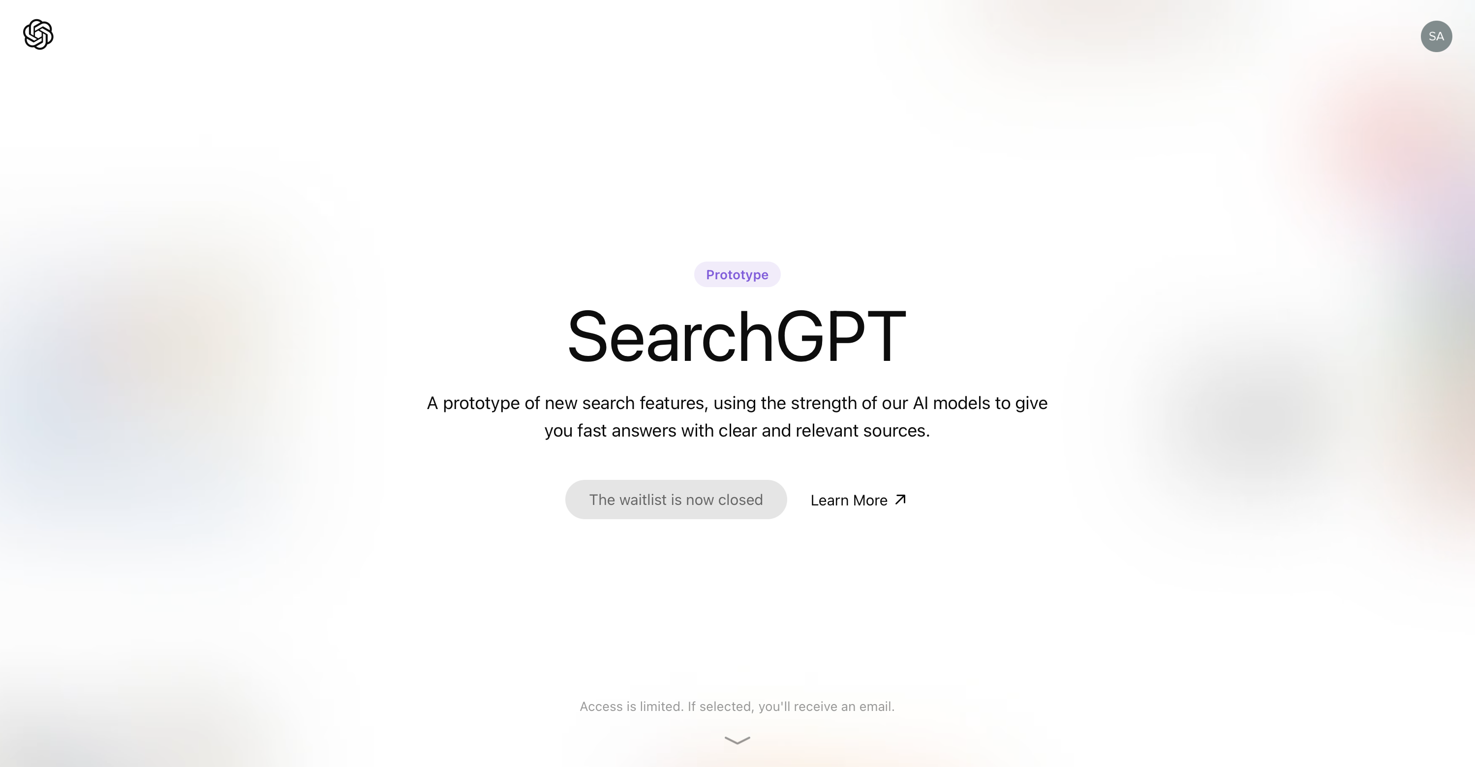 SearchGPT