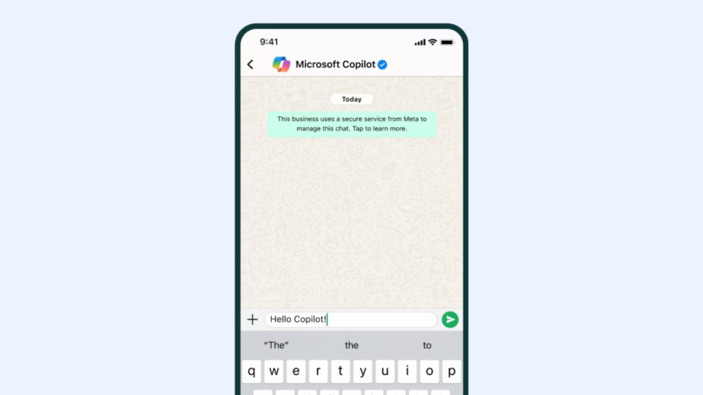 Copilot en WhatsApp 1