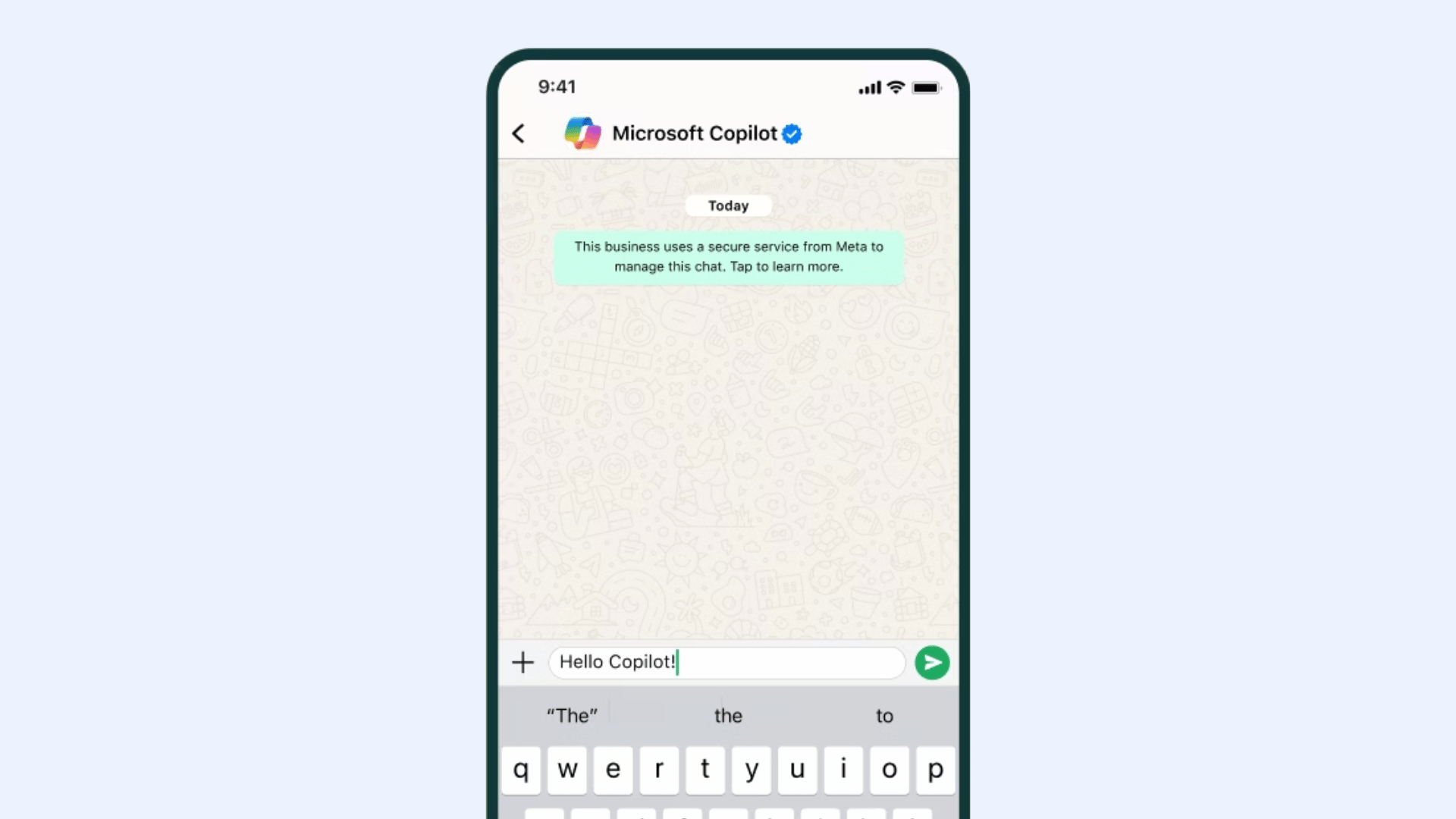 Copilot en WhatsApp