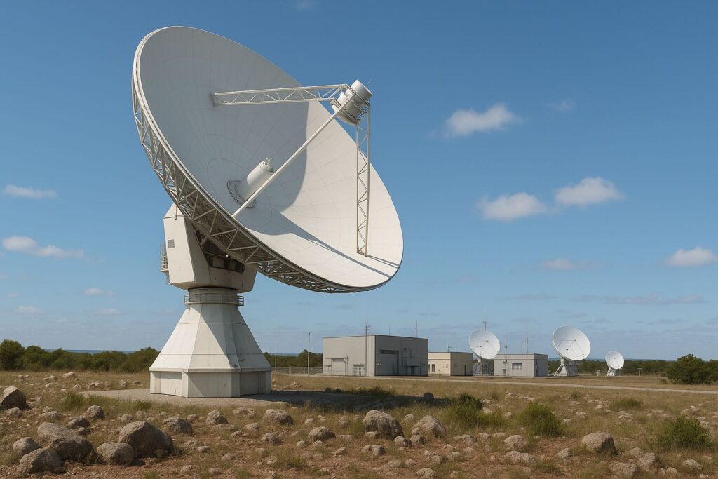 20250721 1448 Antena Parabola Modern simple compose 01k0nz5qcxeeka60kyt8pw7d0z